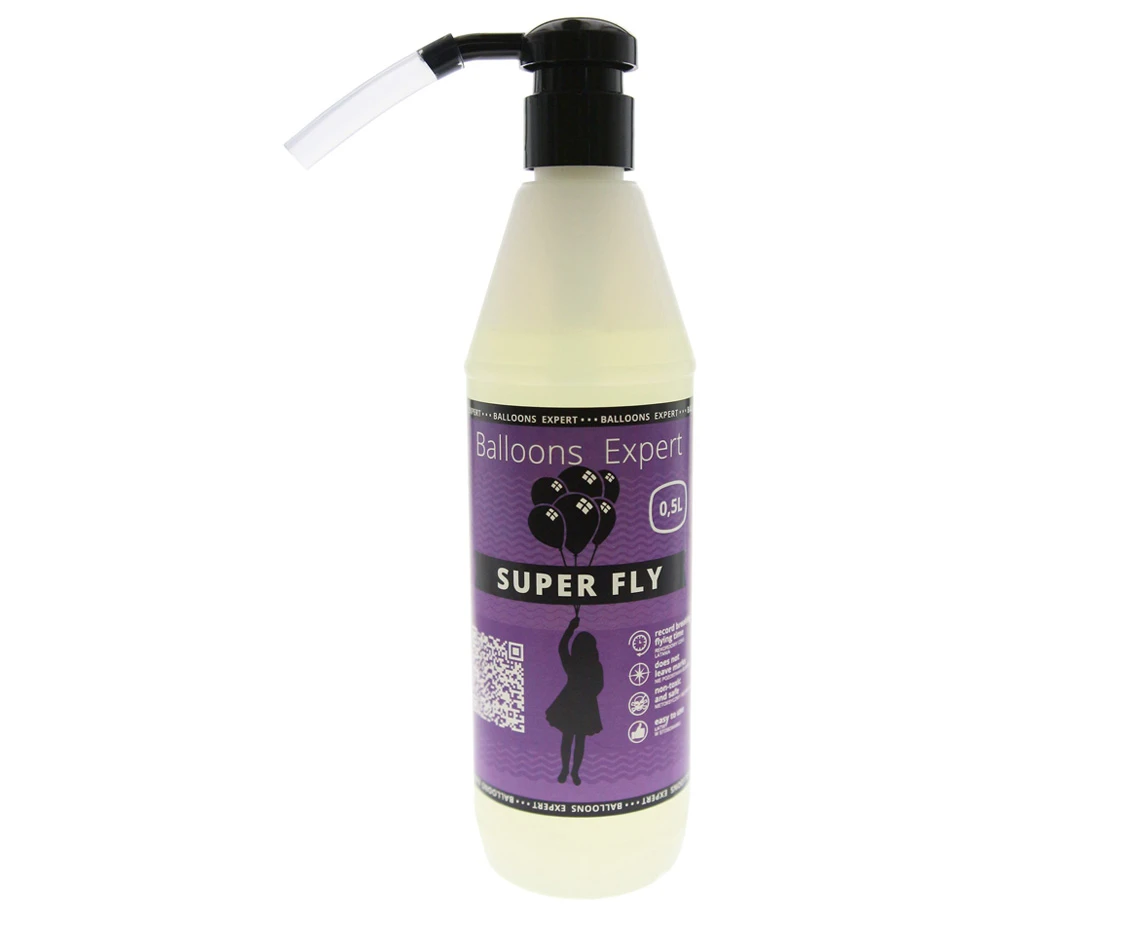 Super Fly, żel do balonów, 0,50 l z pompką