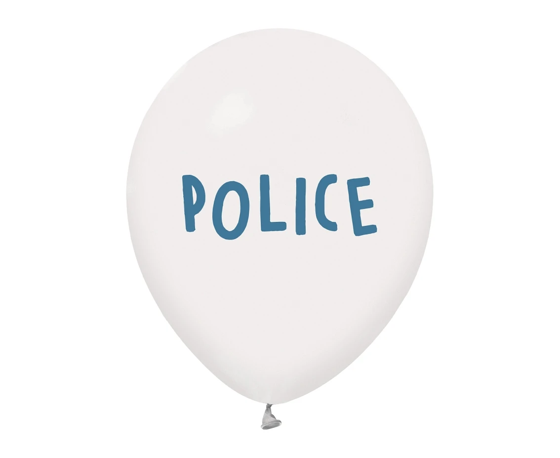Balony Police, 12 cali/ 5 szt.