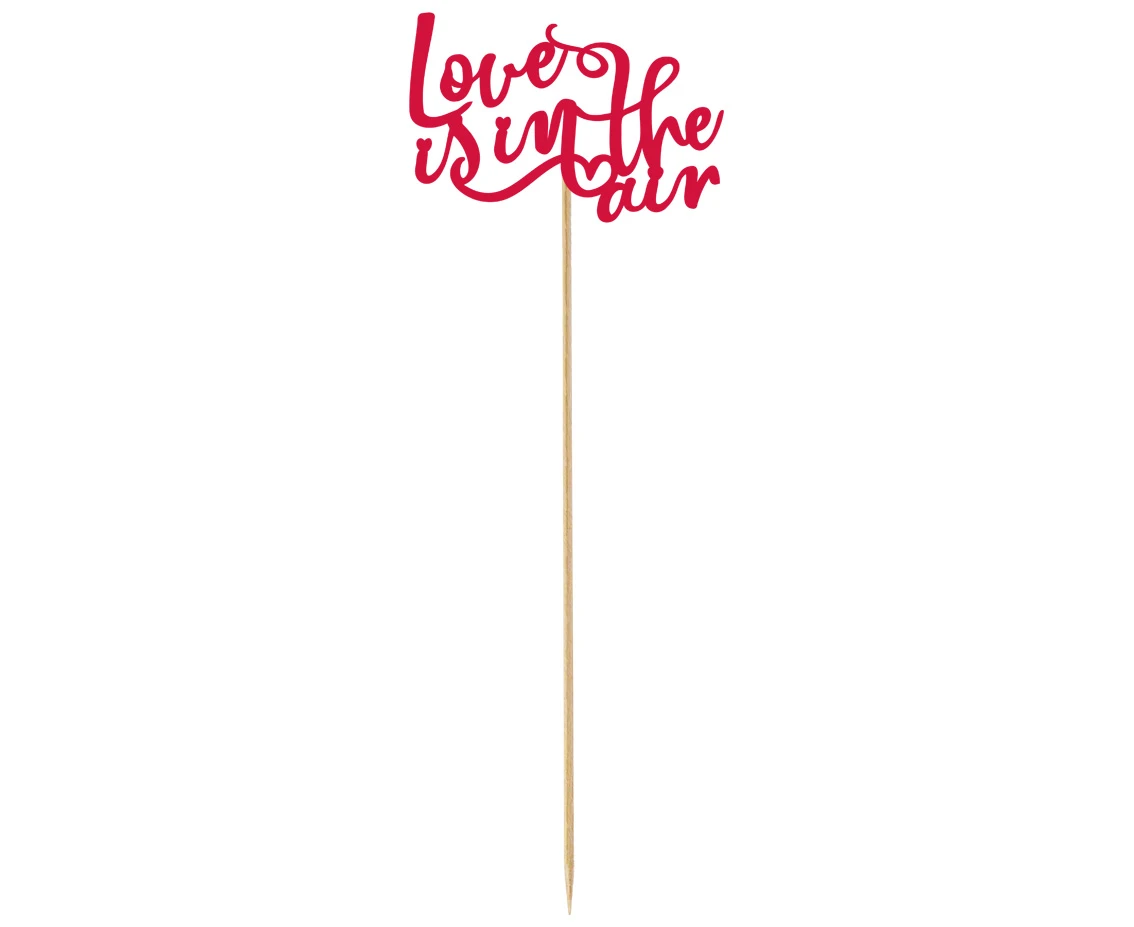 Dekoracja papierowa Love is in the air, 10x30 cm KK