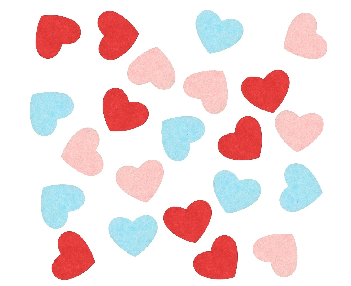 Konfetti bibułkowe Love is in the air, eco-friendly, mix, 20 g.