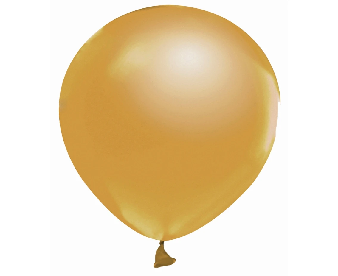 Balony B&C 5", metalik ciemne złote, 20szt.