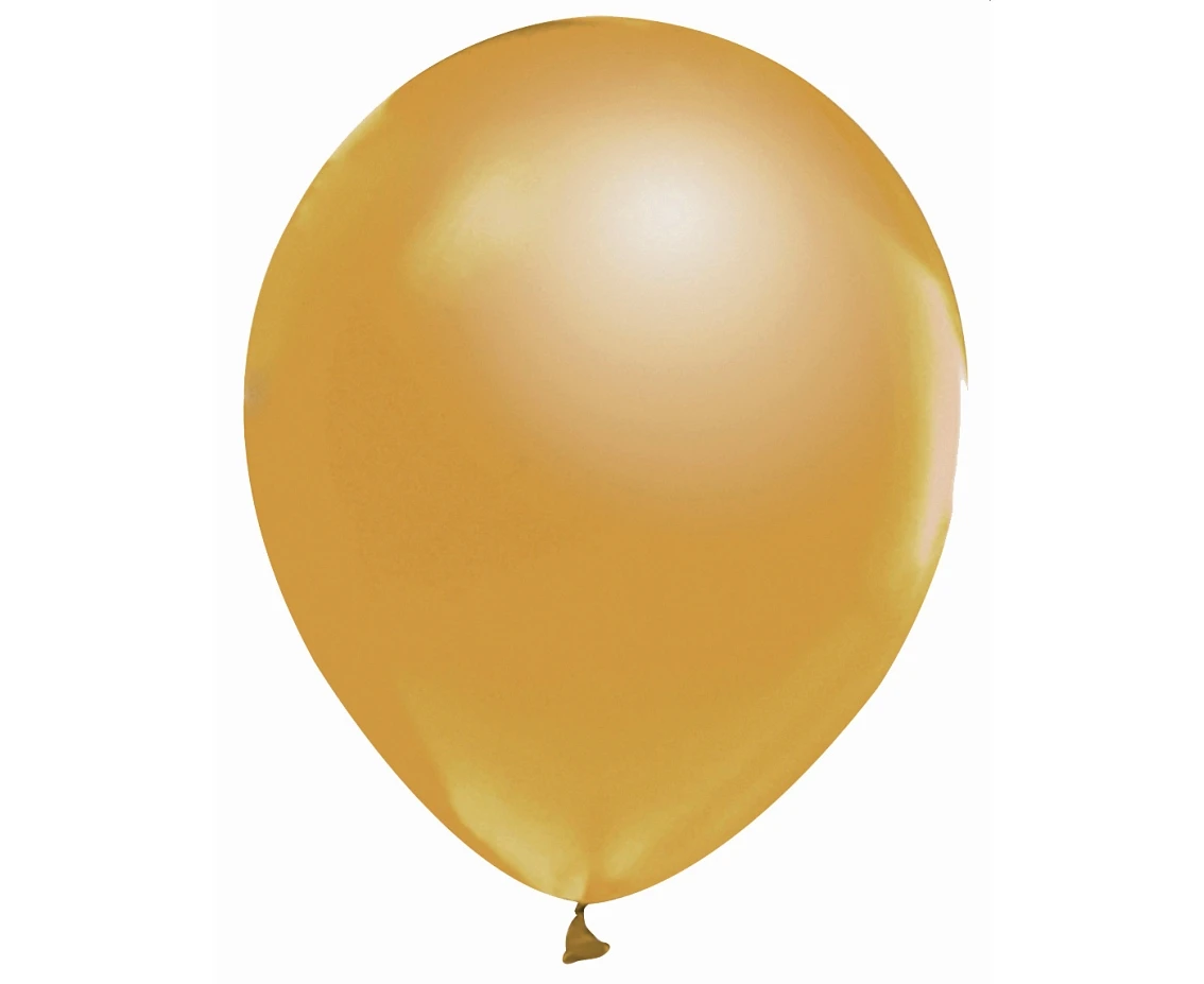 Balony B&C 12", metalik ciemne złote, 50szt.