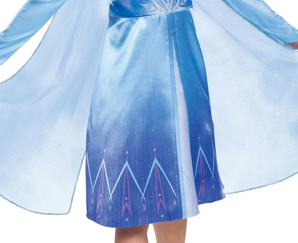 Strój Elsa Classic - Frozen 2 (licencja), rozm. M (7-8 lat) KK