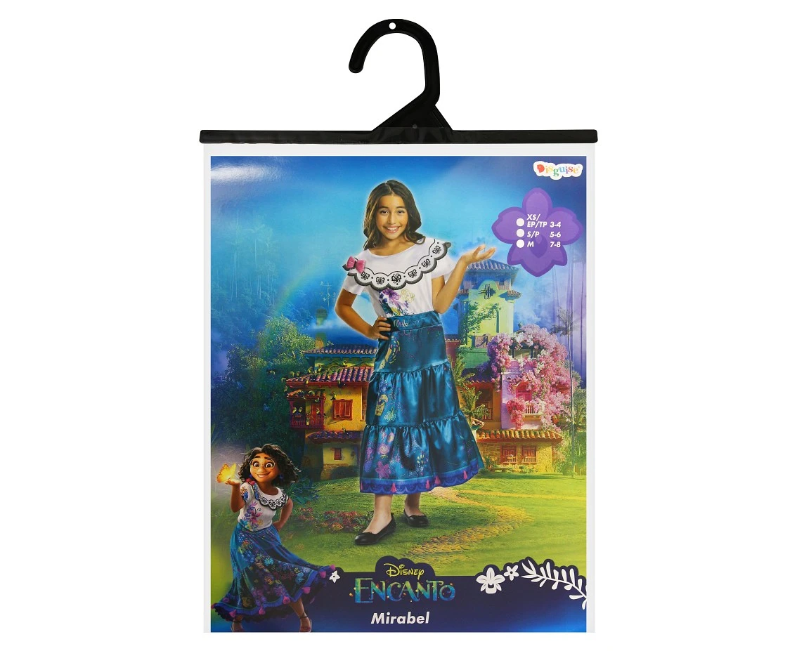 Strój Mirabel Deluxe - Encanto (licencja), rozm. S (5-6 lat) KK