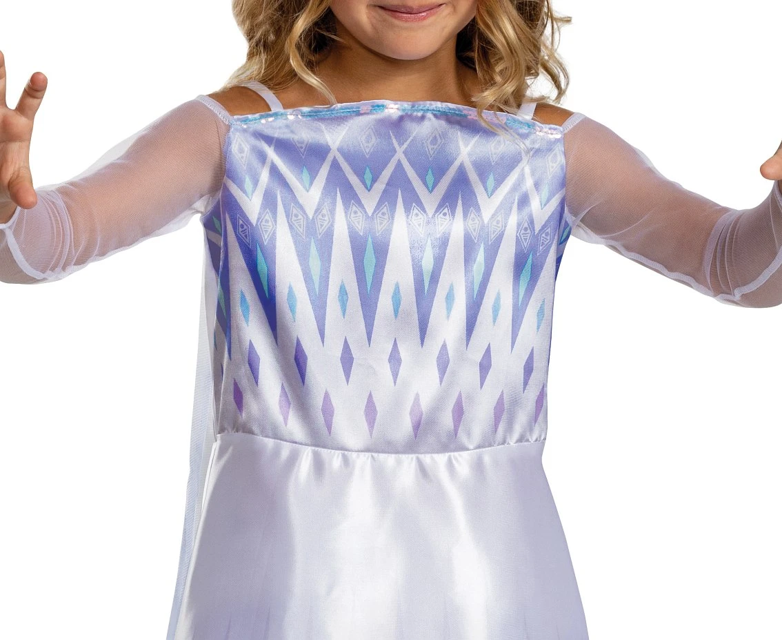 Strój Elsa Snow Queen Basic - Frozen 2 (licencja), rozm. M (7-8 lat) KK