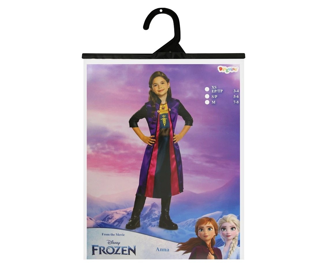 Strój Anna Basic - Frozen 2 (licencja), rozm. M (7-8 lat) KK