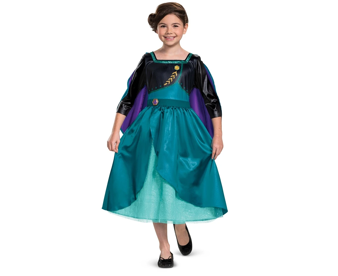 Strój Anna Queen Classic - Frozen 2 (licencja), rozm. S (5-6 lat) KK