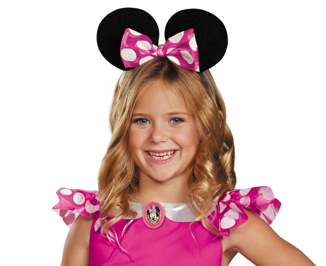 Strój Minnie Pink Classic - Minnie Mouse (licencja), rozm. S (5-6 lat)
