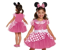 Strój Minnie Pink Deluxe - Minnie Mouse (licencja), rozm. XS (3-4 lata)