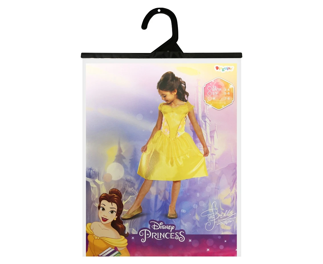 Strój Belle Basic Plus - Princess (licencja), rozm. S (4-6 lat) KK
