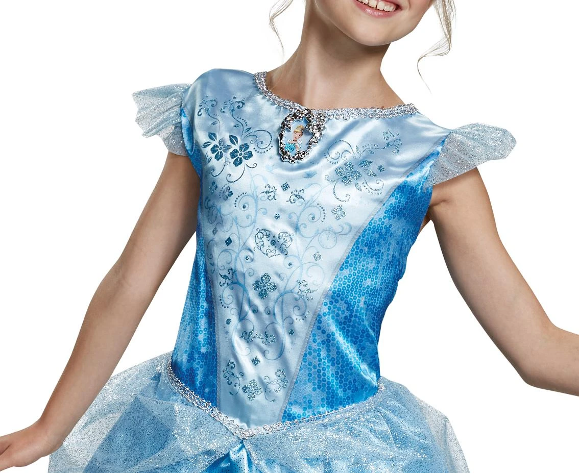 Strój Cinderella Classic - Princess (licencja), rozm. M (7-8 lat) KK