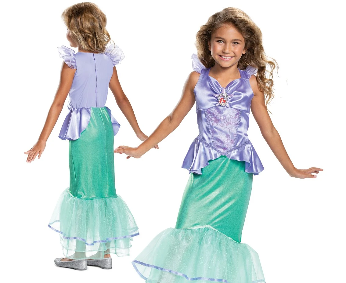 Strój Ariel Deluxe - The Little Mermaid Princess (licencja), rozm. S (5-6 lat) KK