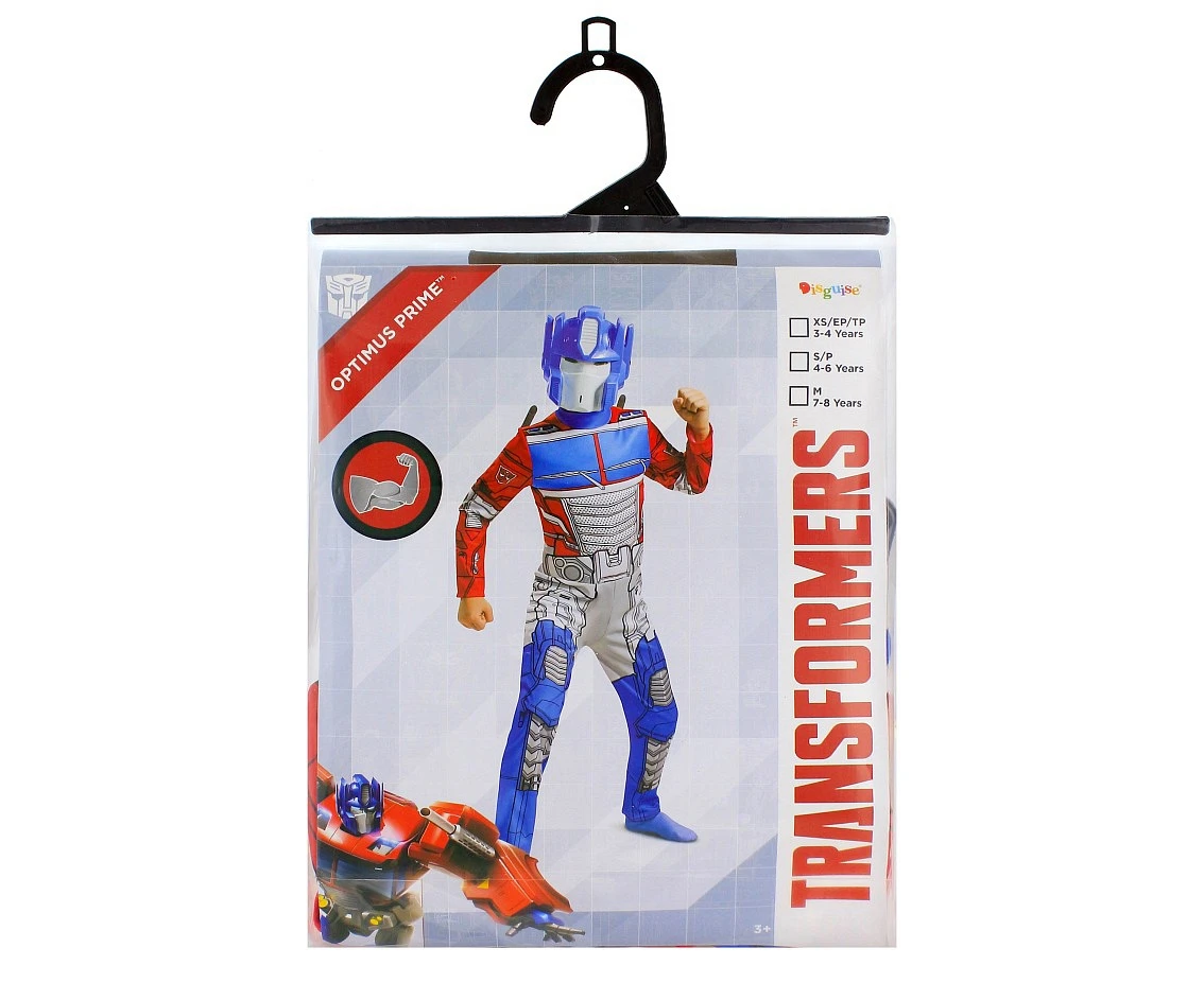 Strój Optimus - Transformers (licencja), rozm. M (7-8 lat)