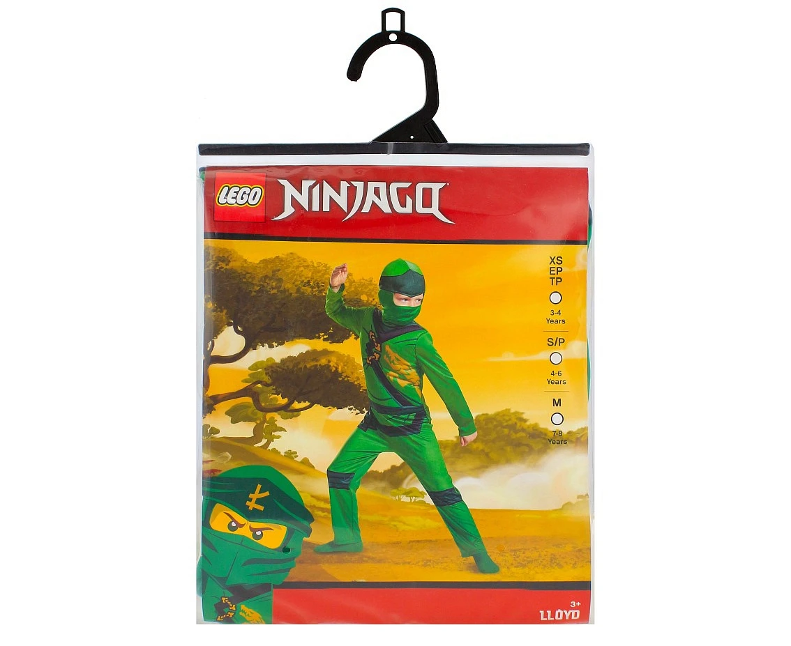 Strój Lloyd Fancy - Lego Ninjago (licencja), rozm. XS (3-4 lat)