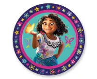 Talerzyki papierowe Encanto, next generation, 23 cm, 8 szt. (plastic-free) KK