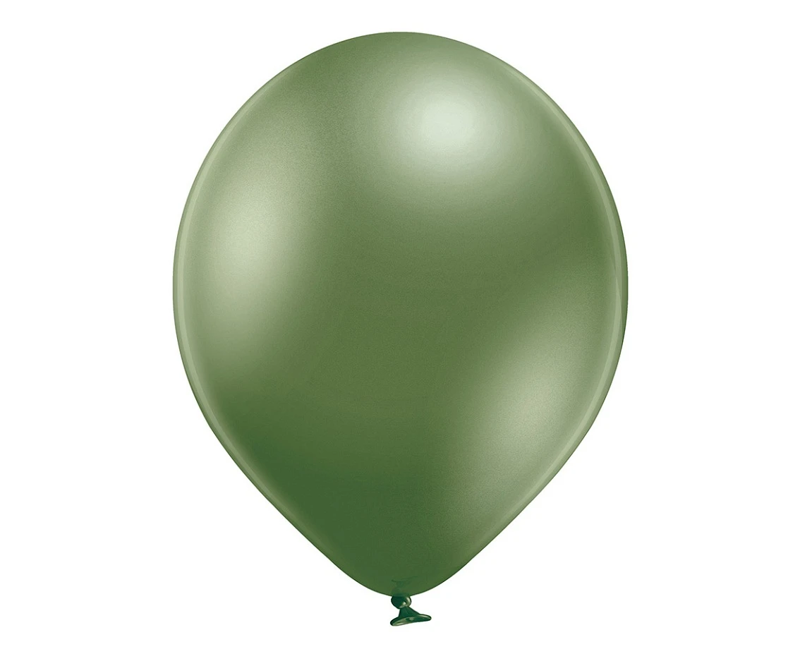 Balony Belbal 12", B105-608, (glossy lime green) glossy limonkowe, 100szt.