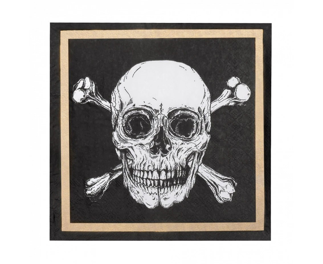 Serwetki papierowe "Piraci" 33x33cm, 20 szt.