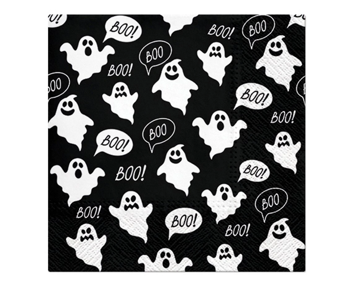Serwetki papierowe Boo (black) 33x33 cm / 20 szt.