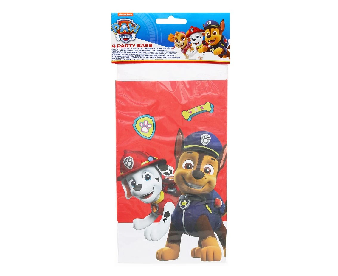 Torebki prezentowe Paw Patrol Ready For Action, 4 szt. KK