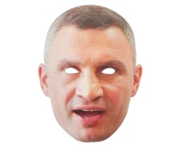 Maska papierowa "Witalij Kliczko"