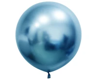 Balony B&C 24", platyna jasnoniebieskie, 1szt.