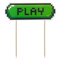 Dekoracja na tort Game On - Play KK