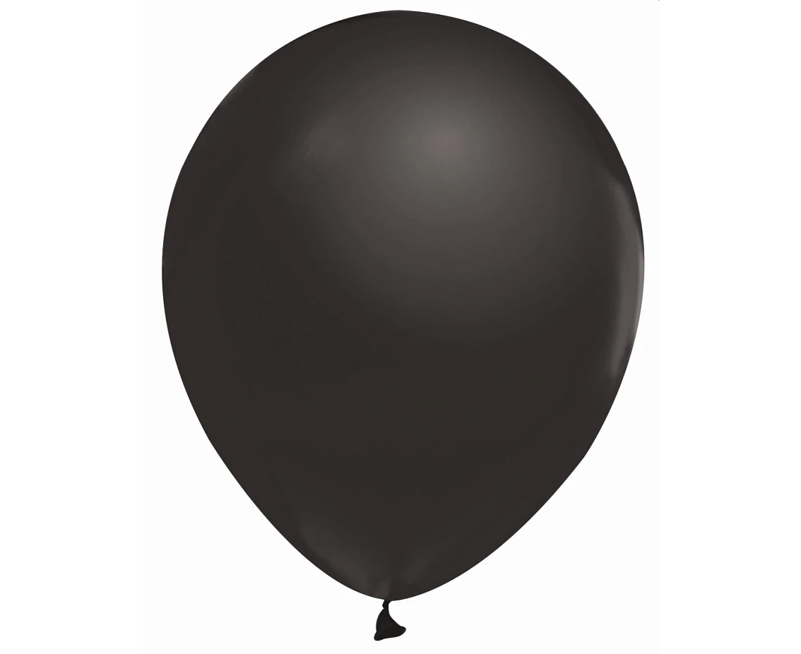Balony B&C 12", metalik czarne, 10szt.