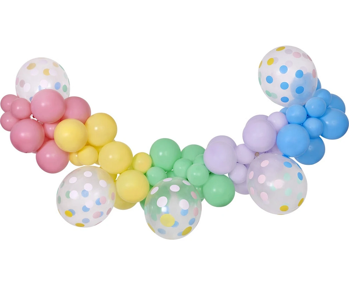 Girlanda balonowa Gemar, diy macaron, 65szt.