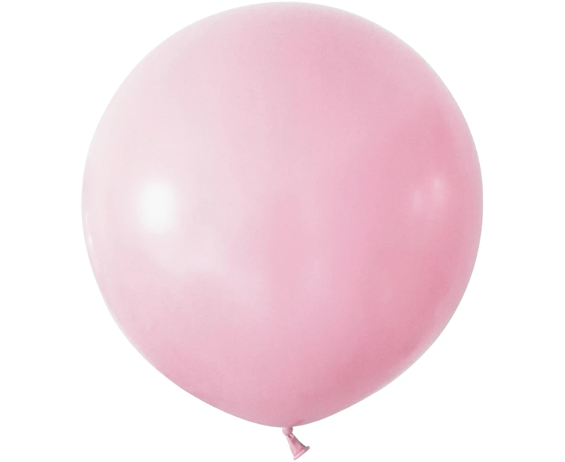 Balony B&C 24", macaron bladoróżowe, 2szt.