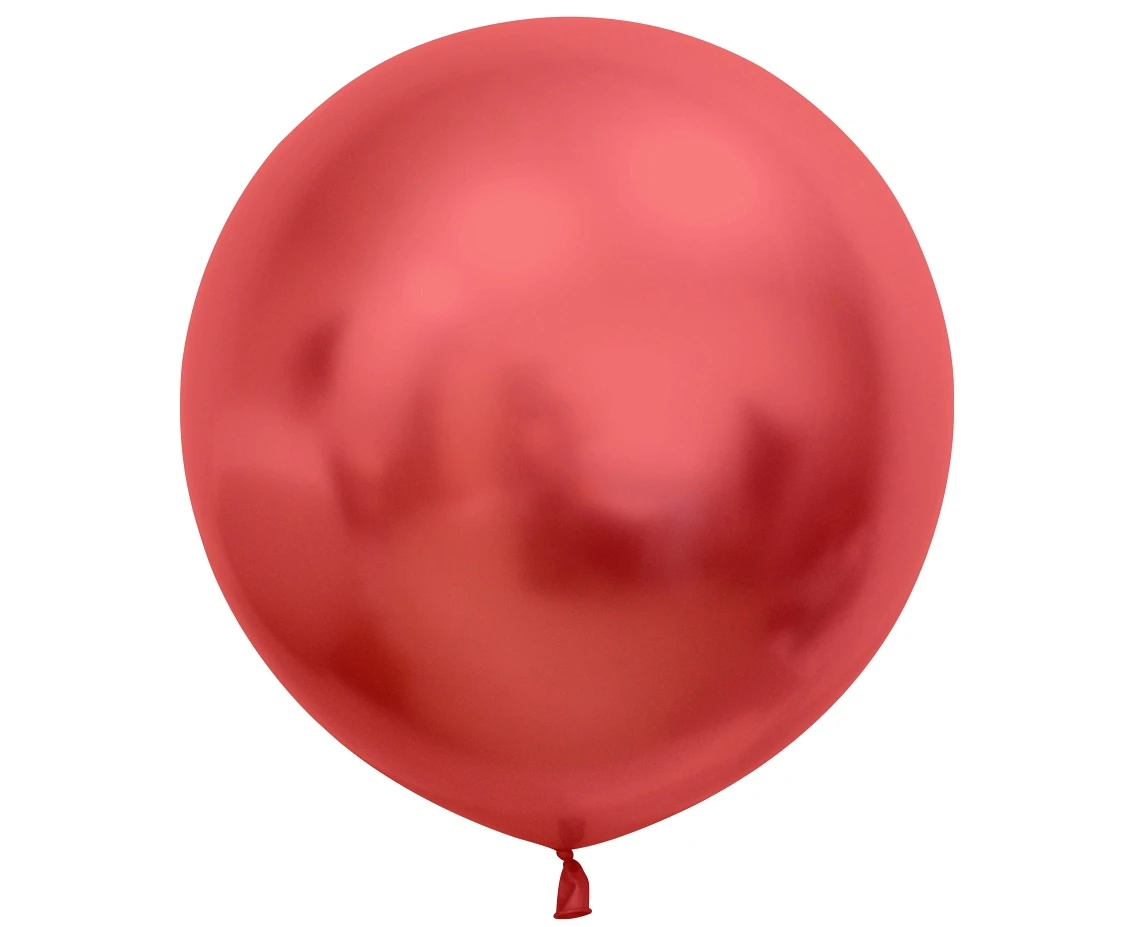 Balony B&C 24", platyna jasnoczerwone, 2szt.