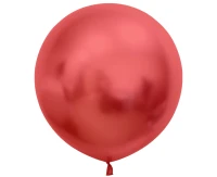 Balony B&C 24", platyna jasnoczerwone, 2szt.
