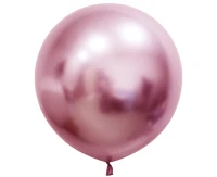 Balony B&C 24", platyna jasnoróżowe, 2szt.