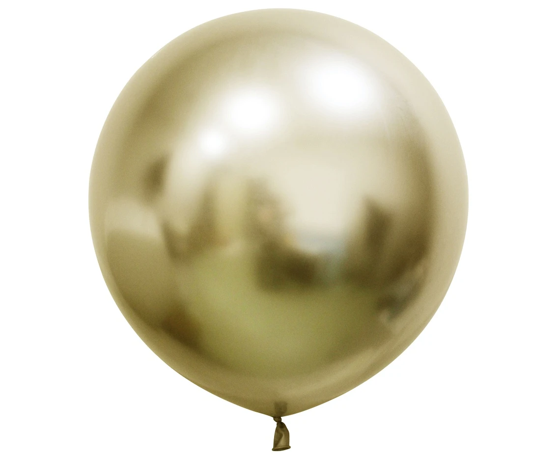 Balony B&C 24", platyna jasnozłote, 2szt.