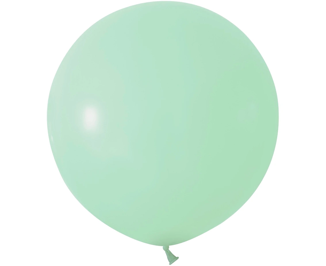 Balony B&C 24", macaron zielone, 2szt.