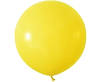 Balony B&C 24", pastel żółte, 2szt.
