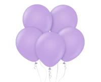 Balony B&C 18", macaron lawendowe, 5szt.