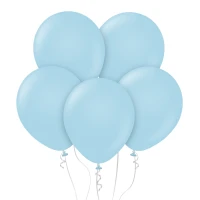 Balony B&C 18", macaron niebieskie, 5szt.
