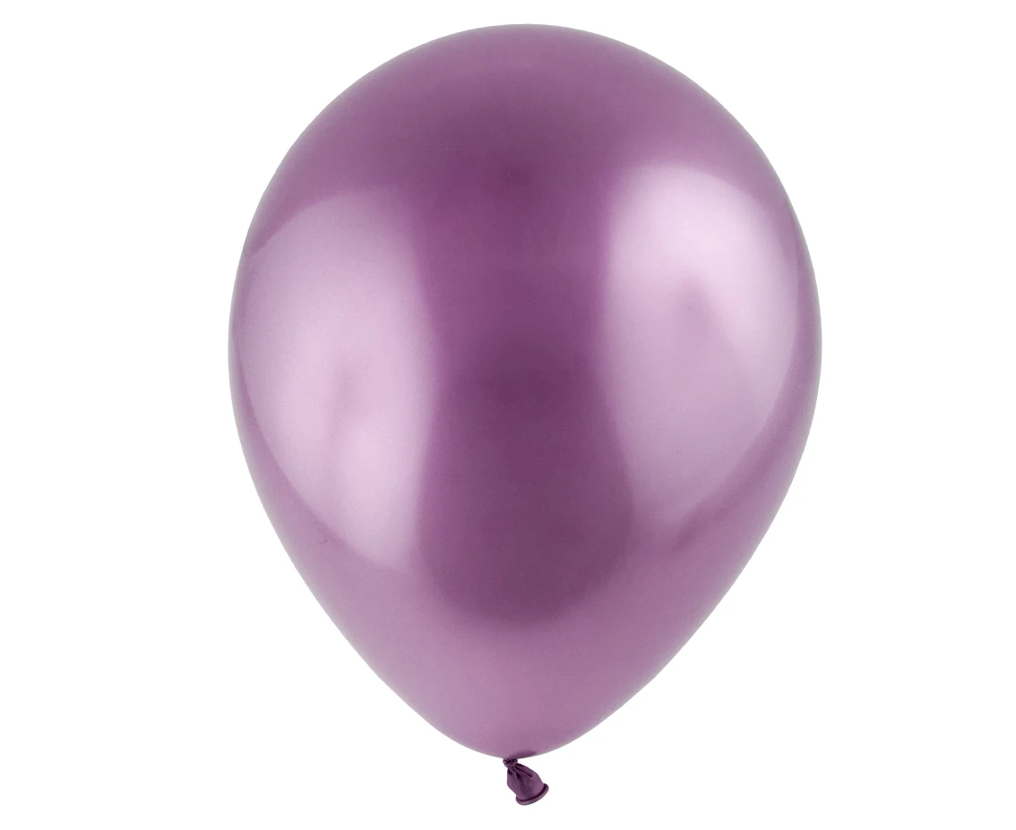 Balony Elegant Party Mix, platynowe metalizowane 12"/ 100 szt.