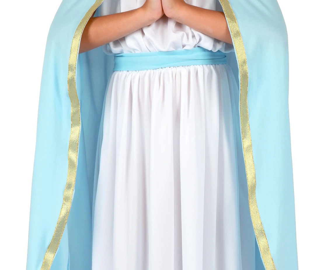 Zestaw dla dzieci Maria (sukienka, peleryna z kapturem, pasek), rozm. 110/120 cm