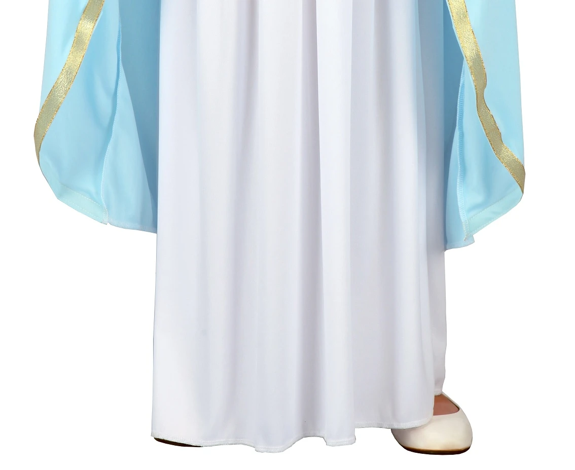 Zestaw dla dzieci Maria (sukienka, peleryna z kapturem, pasek), rozm. 110/120 cm