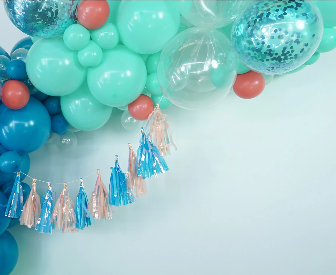 Balony B&C 5", macaron zielone, 20szt.