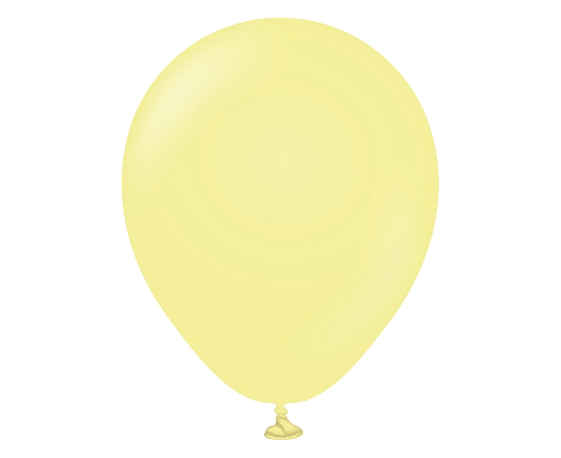 Balony B&C 5", macaron waniliowe, 20szt.