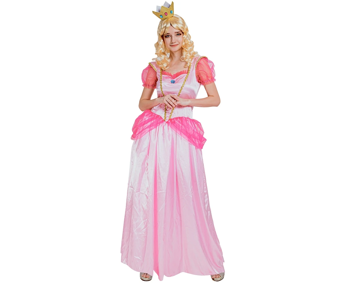 Zestaw dla dorosłych "Princess" (sukienka, korona), rozm. M