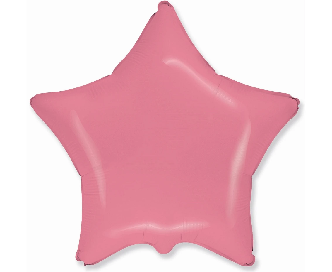 Balon foliowy 18" FX - Gwiazda (pastel czerwony), niepakowany