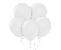 Balony B&C 10", pastel białe, 50szt.