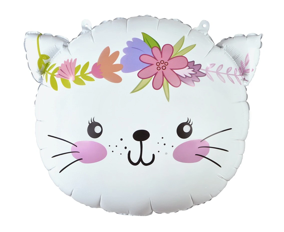 Balon foliowy Kotek, 44x35 cm (głowa) AA