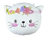 Balon foliowy Kotek, 44x35 cm (głowa) AA
