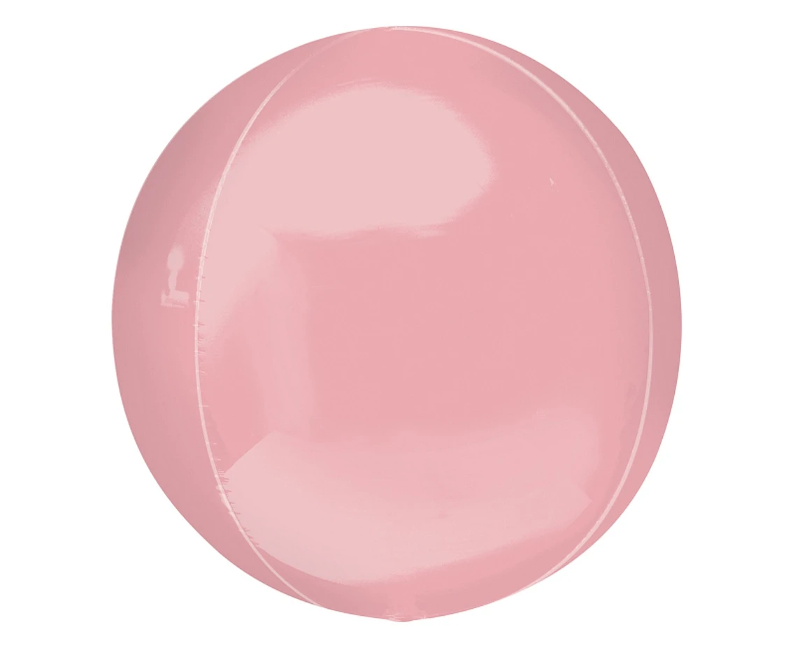 Balon foliowy ORBZ - kula Jumbo pastelowa różowa KK