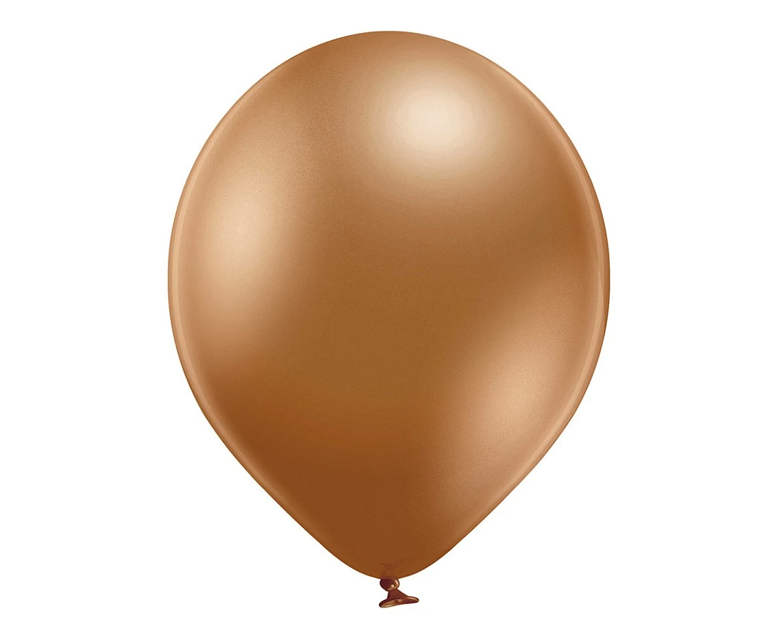 Balony Belbal 12", B105-607, (glossy copper) glossy miedziane, 50szt.