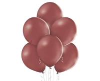 Balony Belbal 12", B105-486, (pastel brown burlwood) pastel jasnobrązowe, 100szt.